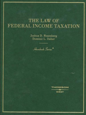 cover image of The Law of Federal Income Taxation (Hornbook Series)